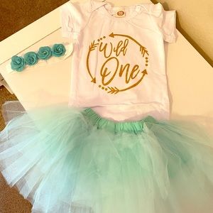 Brand new wild one birthday outfit